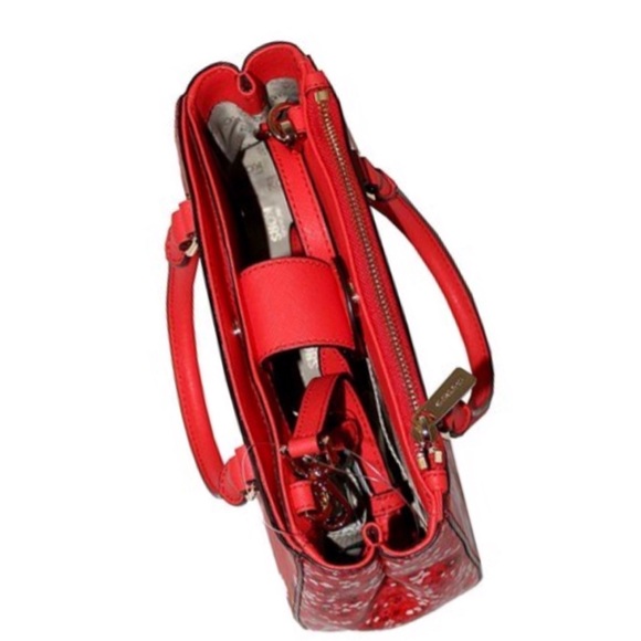 Michael Kors Kellen XSmall Satchel Dark Sangria - Picture 4 of 6